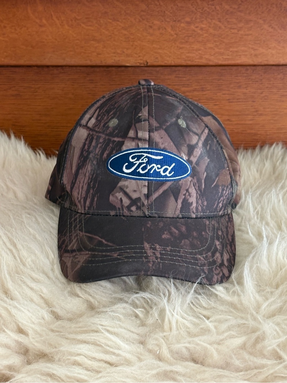 Ford Camo Baseball Cap